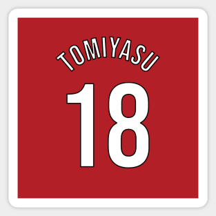 Tomiyasu 18 Home Kit - 22/23 Season Sticker